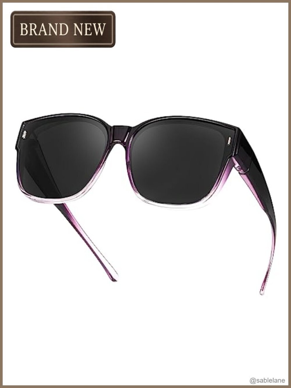 Polarized Fit Over Sunglasses UV Protection Oversized